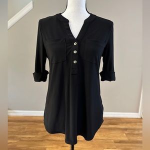 Anne Klein Black Blouse - Size S